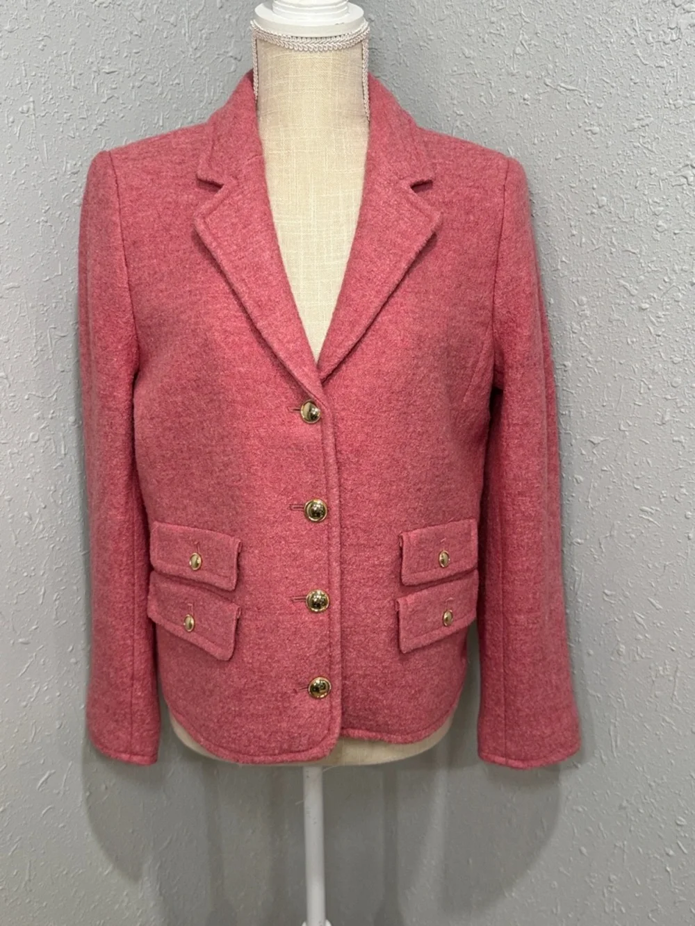 Talbots structured boxy